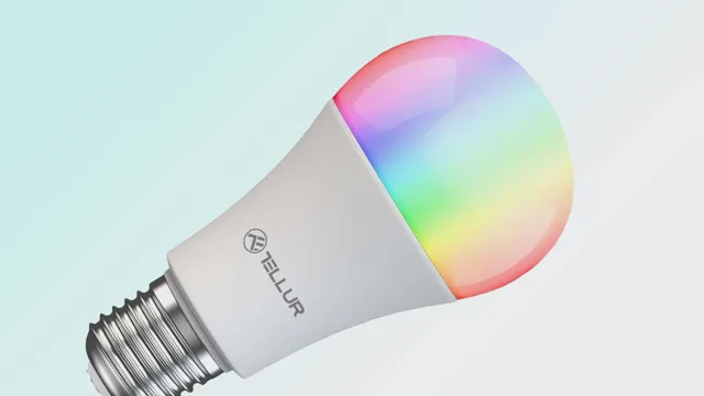 Tellur WiFi Smart Bulb E27 9W RGB okos LED izzó