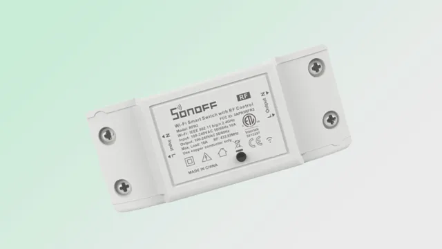 Sonoff RF (R2) WiFi+RF okosrelé